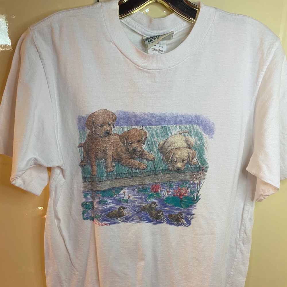 Northern reflections puppy tee